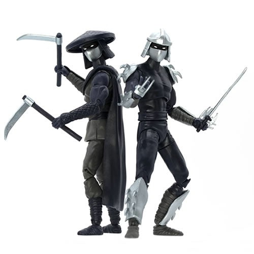 TMNT BST AXN Shredder & Foot Soldier Shadows 2-Pack - Action Figure