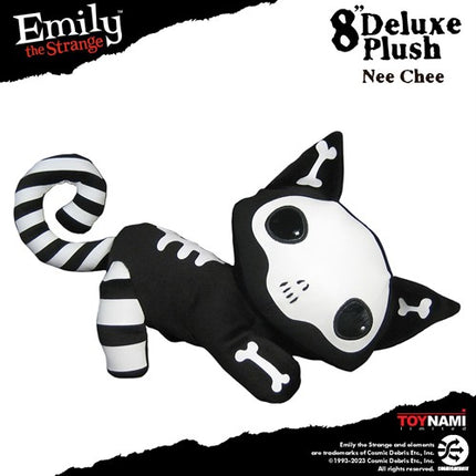TOYNAMI Emily the Strange - Nee Chee Deluxe Skele-Posse Plush