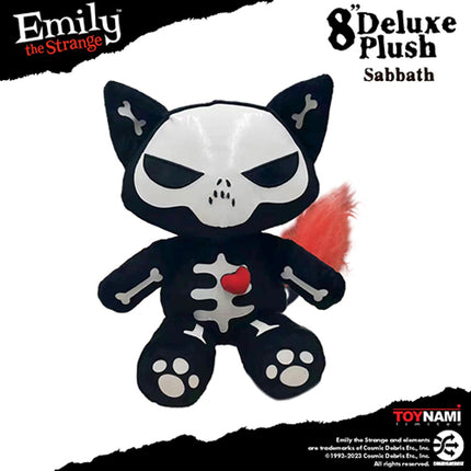 TOYNAMI Emily the Strange - Sabbath Deluxe Skele Plush