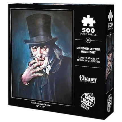 TRICK OR TREAT STUDIOS Chaney London After Midnight Jigsaw Puzzle 500 Pcs