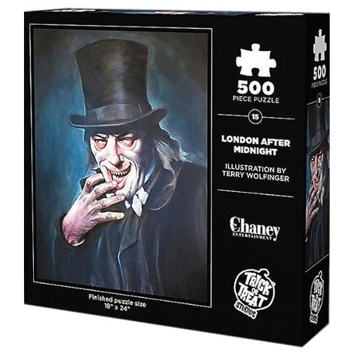 TRICK OR TREAT STUDIOS Chaney London After Midnight Jigsaw Puzzle 500 Pcs