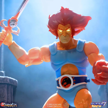 SUPER7 ULTIMATES! ThunderCats - Lion-O (LED Eyes, Toy Color) Action Figure