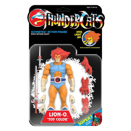 SUPER7 ULTIMATES! ThunderCats - Lion-O (LED Eyes, Toy Color) Action Figure