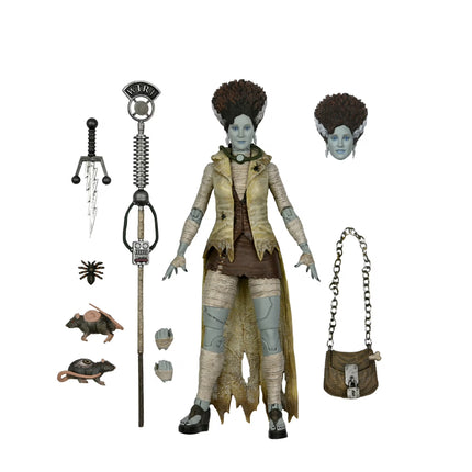 NECA TMNT x Universal Monsters - Ultimate April As The Bride Action Figures