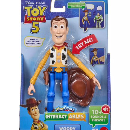 Mattel Disney and Pixar Toy Story 5 Interactables Woody - Phrases & Cross Talk