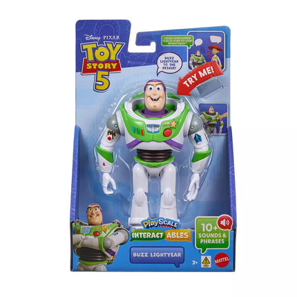 Mattel Disney and Pixar Toy Story 5 Interactables Buzz Lightyear - Playscale
