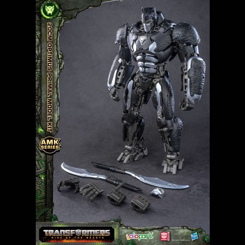 YOLOPARK Transformers : Rise of The Beasts Optimus Primal Model Kits, Black