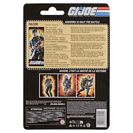 HASBRO G.I. Joe Retro Cardback - Vincent R. "Falcon" Falcone - Action Figure