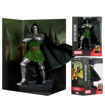 McFarlane Toys Marvel - Doctor Doom ( Scene and Comic ) Action Figure