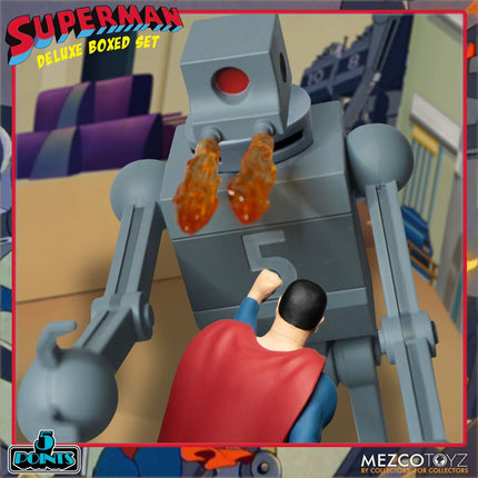 DC - Superman: The Mechanical Monsters (1941) Deluxe Boxed Set 5 Points Figures