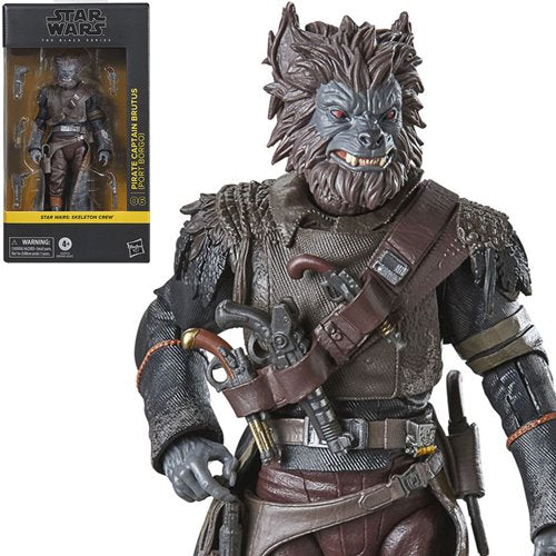 Hasbro Star Wars Series Skeleton Crew Pirate Captain Brutus Action Figure