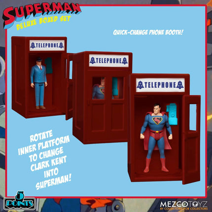 DC - Superman: The Mechanical Monsters (1941) Deluxe Boxed Set 5 Points Figures