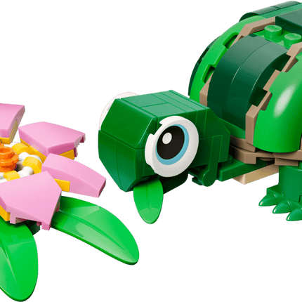 LEGO Creator 3-in-1 Turtle with a Water Lily Flower 31377