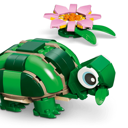LEGO Creator 3-in-1 Turtle with a Water Lily Flower 31377