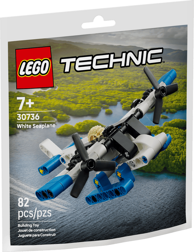 LEGO Technic White Seaplane (82 Pieces) 30736