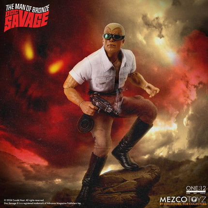 MEZCO Doc Savage - The Man of Bronze (Deluxe Edition) Action Figure