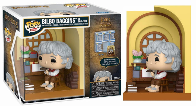 Funko Pop! Nooks: The Lord of The Rings - Bilbo Baggins in Bag-End Vinyl Figure
