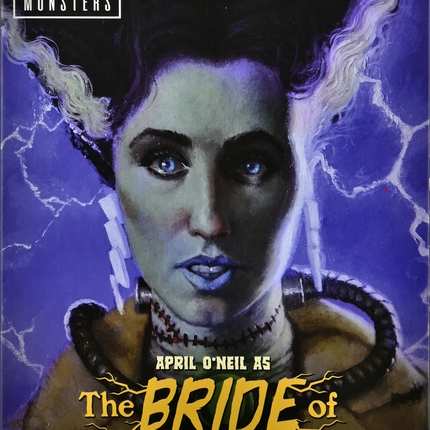 NECA TMNT x Universal Monsters - Ultimate April As The Bride Action Figures