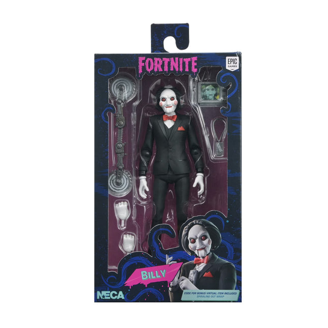 NECA Fortnite x Saw - Fortnitemares Billy The Puppet - Action Figure