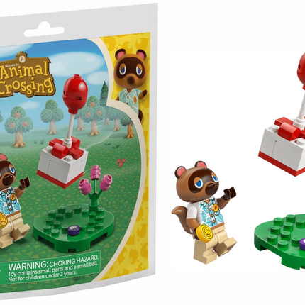 LEGO Animal Crossing Tom Nook and Flying Present (33 Pieces) 30731
