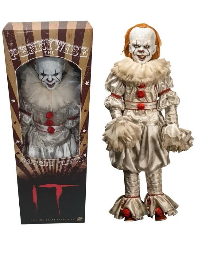 Trick Or Treat Studios IT (2017) Premium Scale 50 Inch Pennywise Doll