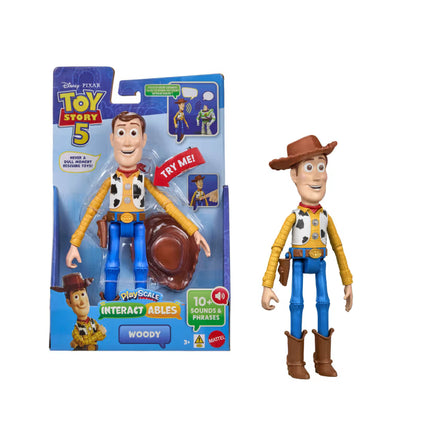 Mattel Disney and Pixar Toy Story 5 Interactables Woody - Phrases & Cross Talk