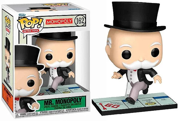 FUNKO Pop! Retro Toys - Monopoly - Mr Monopoly Collectable Vinyl Figure #162