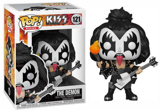 Funko POP! Rocks: Kiss - The Demon Vinyl Figure #121