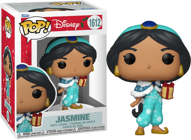 FUNKO Pop! Disney - Princesses - Jasmine (Holidays) Vinyl Figure #1612