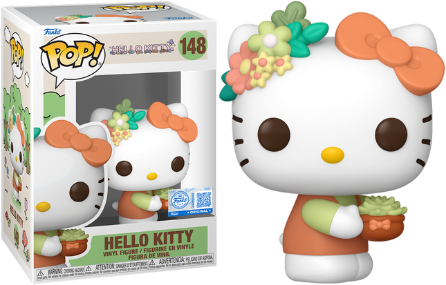 Funko POP! Sanrio: Hello Kitty (Garden Outfit) Vinyl Figure #148
