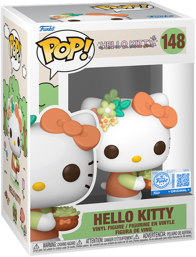 Funko POP! Sanrio: Hello Kitty (Garden Outfit) Vinyl Figure #148