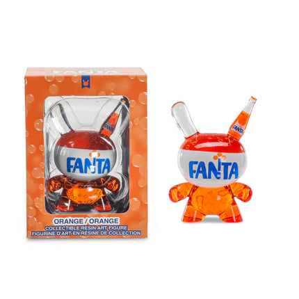 KIDROBOT Fanta Orange Dunny Resin Art Figure