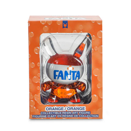 KIDROBOT Fanta Orange Dunny Resin Art Figure