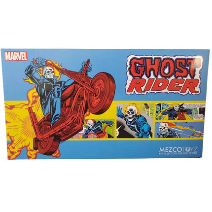 Mezco Marvel's Ghost Rider & Hell Cycle Exclusive Vengeance Edition Figure