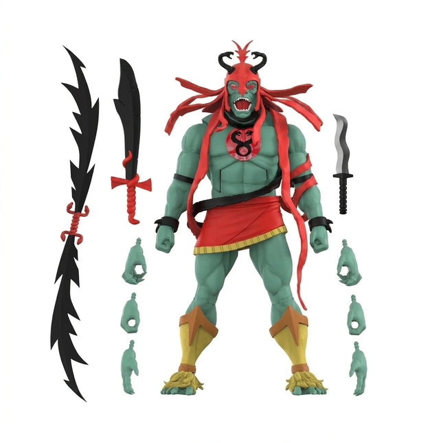 SUPER7 ULTIMATES! ThunderCats - Mumm-Ra (LED Eyes, Toy Color) Action Figure