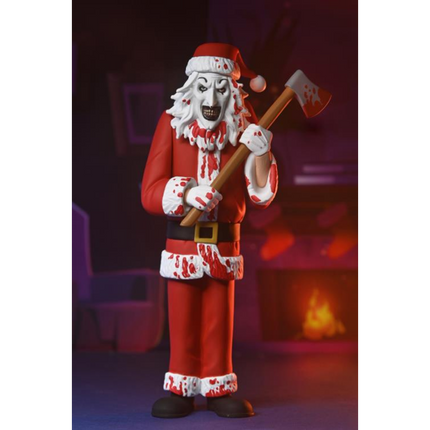 NECA Toony Terrors - Terrifier 3 - Art The Clown (Santa Suit / Bloody Version)