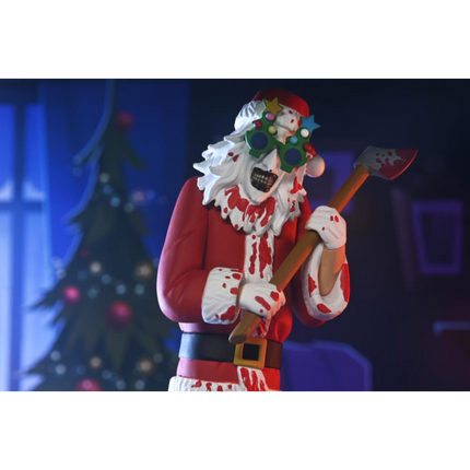 NECA Toony Terrors - Terrifier 3 - Art The Clown (Santa Suit / Bloody Version)