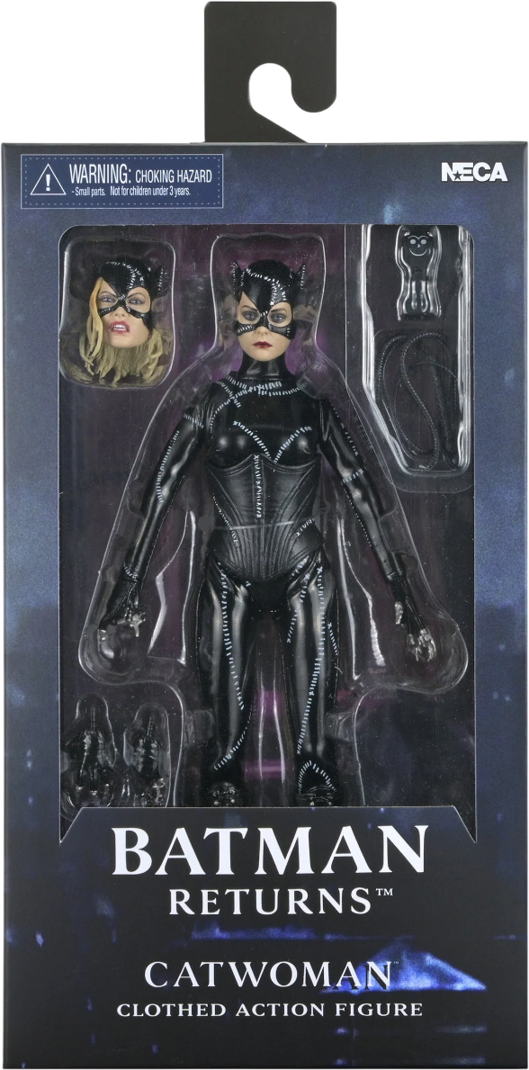 NECA DC Batman Returns (1992) Catwoman - Retro Clothed - Action Figure