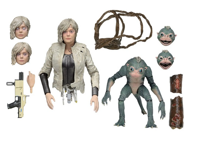 NECA Predator Badlands Ultimate Thia & Bud - Action Figure