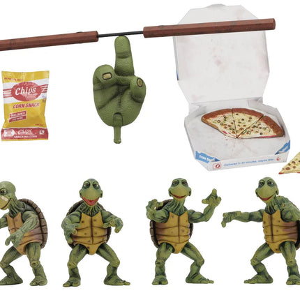 NECA TMNT Baby Turtles 4-Pack (1990 Movie Version)