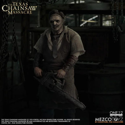MEZCO One:12 The Texas Chainsaw Massacre (2003 Remake) Leatherface - Action Figure