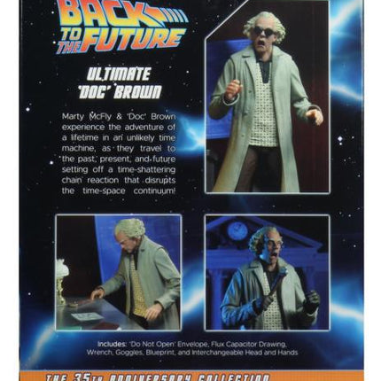 NECA Back To The Future - Ultimate Doc Brown Action Figure
