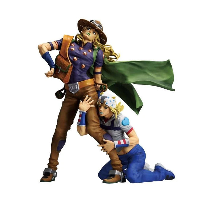BANDAI Jojo's Bizarre Adventure Johnny Joestar & Gyro Zeppeli - Statues