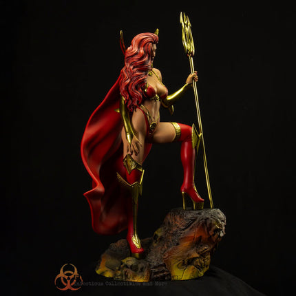 Quarantine Studio Lady Satanus 1/5 Scale Pre-Painted Statue – 17" Limited Edition Collectible Figure