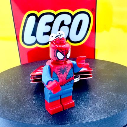 Lego Spider-Man Keychain 854290 Small, Red
