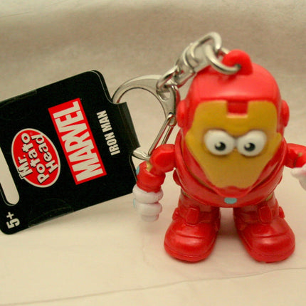 PPW TOYS Mr Potato Head Keychains - Marvel - Iron Man