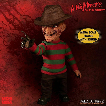 Mezco Toyz Mezco Designer Series MDS A Nightmare on Elm Street Mega Scale Talkin