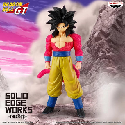 BANPRESTO Dragon Ball GT - Super Saiyan 4 Son Goku - Solid Edge Works - Action Figures