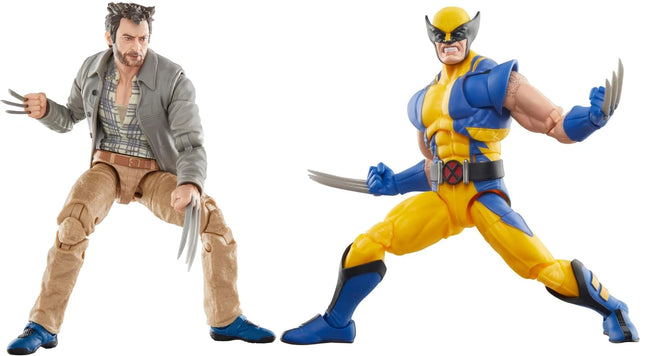 Marvel Legends Wolverine 85th Anniversary & Headpool Logan 6” Figure Bundle (2-Pack) NEW Sealed