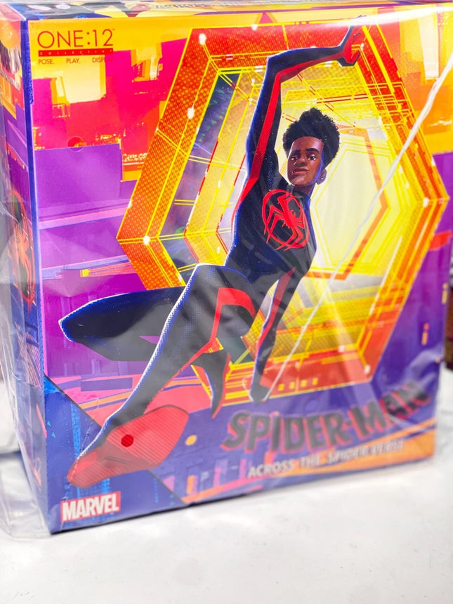 Mezco Marvel Spider-Man Across The Spider-Verse Miles Morales Collectible Figure